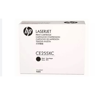 HP 55XC (CE255XC) ตลับหมึกโทนเนอร์ สีดำของแท้รับประกันศูนย์