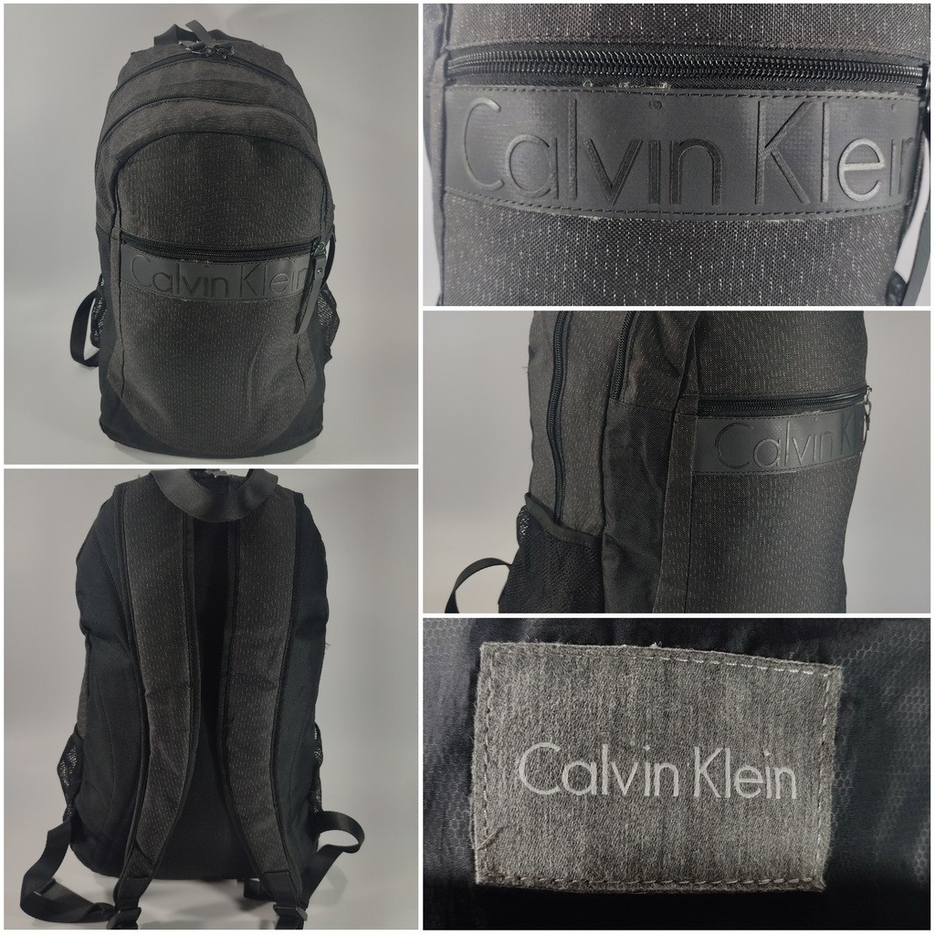 กระเป๋าเป้ Calvin Klein CK เป้เดินทาง กระเป๋าเป้เดินทาง เป้สะพายหลัง เป้ท่องเที่ยว เป้แฟชั่น กระเป๋าแฟชั่น มือสอง แบรนด์