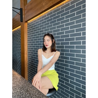 สายเดี่ยวครอปหัวใจงานไอจี ป้าย Mo.studio ผ้าร่องแน่นอย่างดี *แม่ค้าใส่ถ่ายแบบเอง ห้ามก็อป*