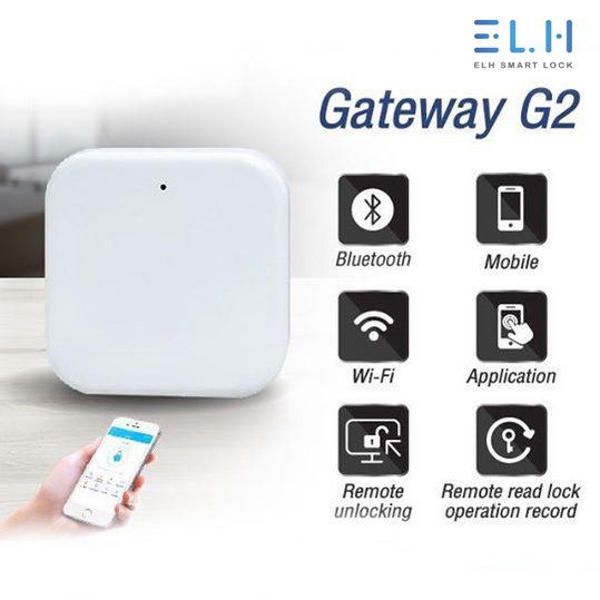 ELH GATEWAY G2 สำหรับเชื่อมต่อ SMART Digital Door Lock เพื่อการปลดล็อคระยะไกล ใช้กับ APP TTLock