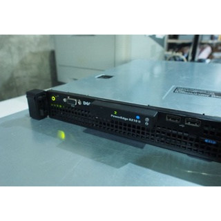 Dell PowerEdge R210ii  เซิร์ฟเวอร์พีซี พร้อมใช้มีประกัน E3-1270v2 Ram 8 GB HDD 1 TB x2