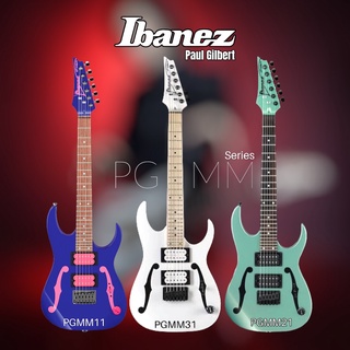 กีตาร์ไฟฟ้า Ibanez PGMM Paul Gilbert Mikro Guitar เป็นกีต้าร์ขนาดพกพาสเกลใกล้เคียงไซส์ปกติเสียงไม่หนีรุ่นใหญ่ ของแท้100%