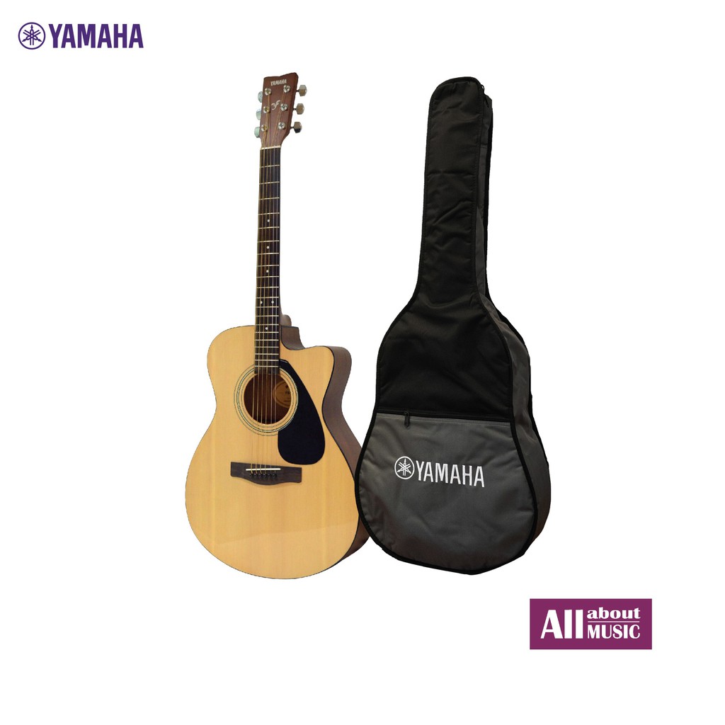 YAMAHA FS100C Acoustic Guitar I กีต้าร์โปร่งยามาฮ่า รุ่น FS100C แถมฟรี! Standard Guitar Bag กระเป๋ากีต้าร์ของแท้ 100%