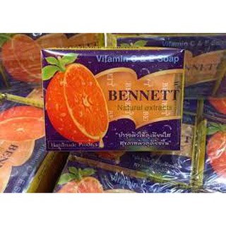 BENNETT สบู่วิตามินซี ส้ม