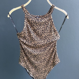 Leopard Print Cami Bodysuit forever21