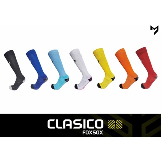 ถุงเท้ากันลื่น(Anti slip socks) ยี่ห้อ Fox รุ่น Clasico(รุ่นรอง) แบบยาวระดับเข่า