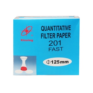 กระดาษกรอง No.201 - 100 แผ่น (Filter Paper No.201 - 100 pcs)