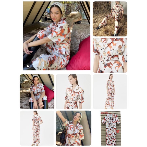 จั๊มสูท ขายาว 💢งานป้าย Y.P.Y🏷 #Horseค 📌ฟรีไซส์👉 รอบอก -38” เอว 30-32” สะโพก -42” ยาว 54” 👉รายละเอียด