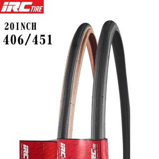 Japan IRC JETTY PLUS อะไหล่ยางล้อรถจักรยาน ขนาดเล็ก 20x1.25 นิ้ว 406 451 ขอบสีน้ําตาล 20X1 1/8 60TPI