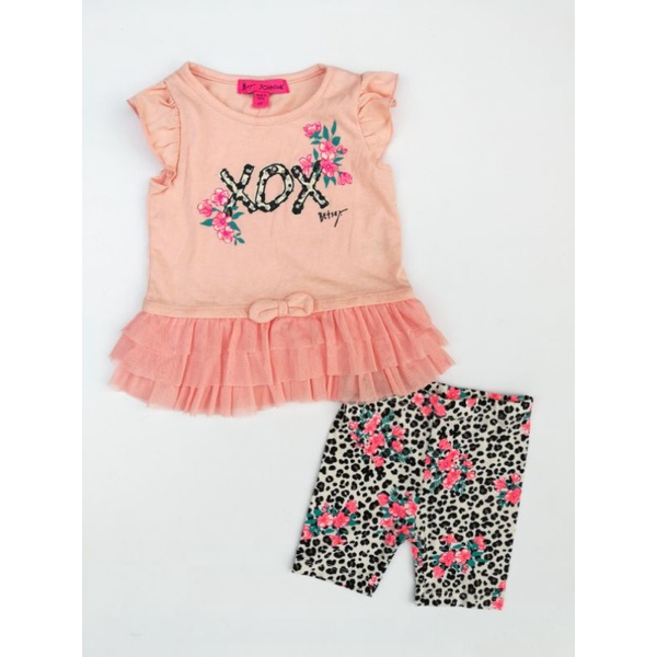 Betsey Johnson girl cotton two-pics 2-14y