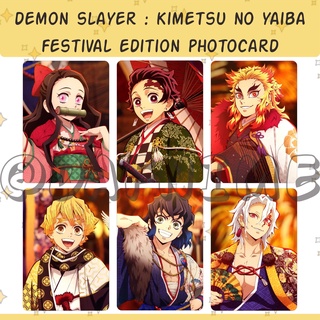 ฟิกเกอร์การ์ตูนอนิเมะ Demon SLAYER KIMETSU NO YAIBA FESTIVAL EDITION