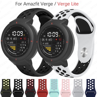 สายนาฬิกาข้อมือซิลิโคนสําหรับ Xiaomi Huami Amazfit Verge 3 / Amazfit Verge Lite