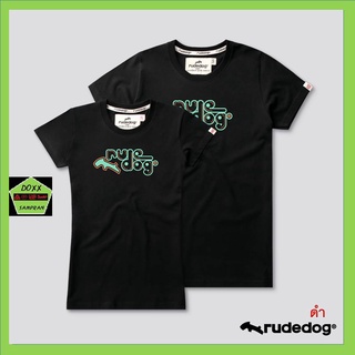 Rudedog เสื้อคอกลม ชาย หญิง รุ่น Led สีดำ