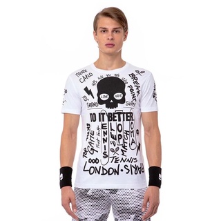 Hydrogen Graffiti T-shirt WHITE/BLACK