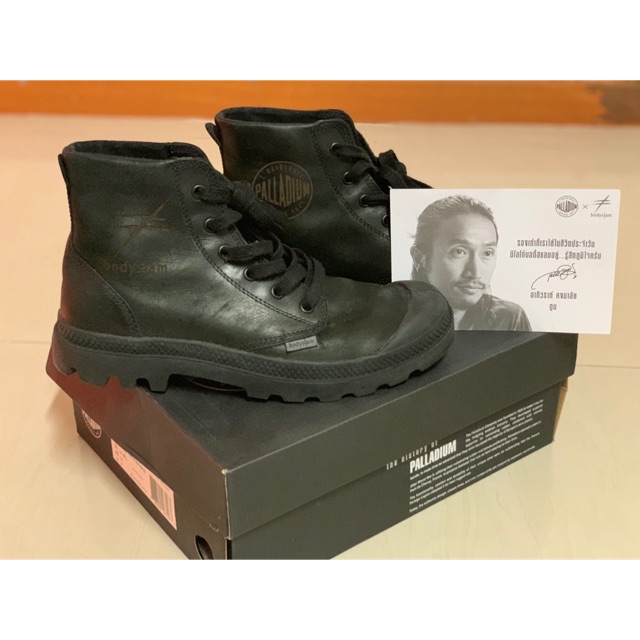 Palladium X Bodyslam (Limited edition) ตัวนี้ตัวท็อปหนังแท้นะครับ