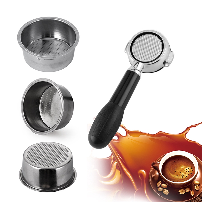 ตัวกรองแรงดันทำกาแฟ 2 ถ้วย สำหรับ Breville, Delonghi, Krups 2 ชิ้น