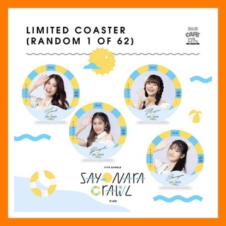 🍊🍏BNK48&amp;CGM48 แผ่นรองแก้วSAYONARA CRAWL รุ่น1 (มีชำระเงินปลายทาง)🍏🍎