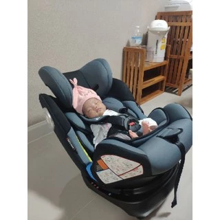 สินค้าขายดี : คาร์ซีทมือหนึ่ง Global Kids ISOFIX หมุน 360 เบาะใหญ่ กว้าง car seat ผ่านมาตรฐาน ECE และ CCC