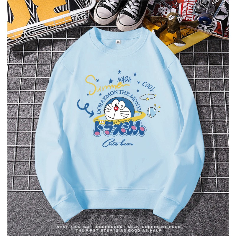 Y167เสื้อแจ็คเก็ตลายโดเรม่อน การ์ตูนยอดฮิต (ใส่ได้ทั้งชายและหญิง) - รูปที่ 4