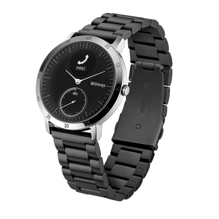 เหมาะสำหรับ Withings Nokia Steel HR Sport  สมาร์ทวอทช์สายธุรกิจสแตนเลสสตีลสามเม็ด | Shopee Thailand