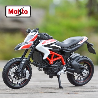 โมเดลรถจักรยานยนต์ Maisto 1:18 2013 Ducati Hypermotard Sp ของเล่นสําหรับเด็ก