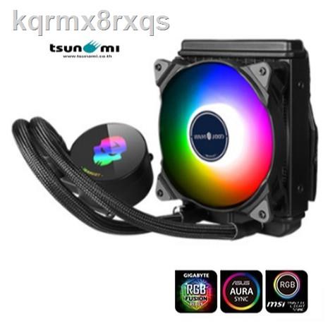 ❁♝۩ชุดน้ำปิด 1 ตอน Tsunami Coolman CM-120 ARGB CPU Cooler for AMD All Socket & Intel 115x Multi Plat