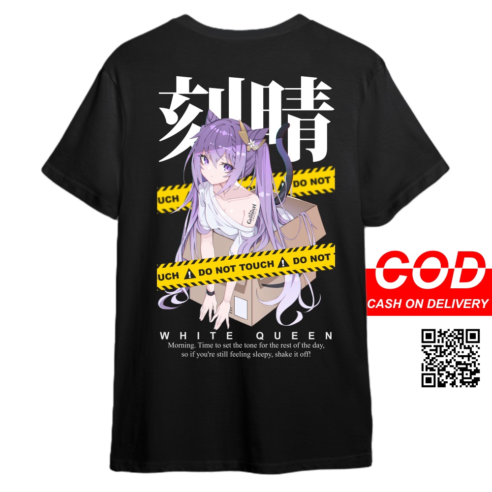 เสื้อยืด KEQING GENSHIN IMPACT - เสื้อยืด DISTRO MENS & WOMENS GENSHIN KEQING ANIME & GAME เสื้อยืดใ