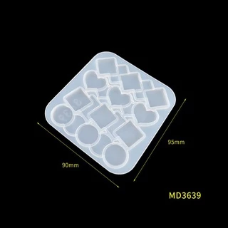 Redd กิ๊บติดผมรูปทรงต่างๆ Casting Moulds กิ๊บติดผมแม่พิมพ์ซิลิโคนเรซิ่น Mould