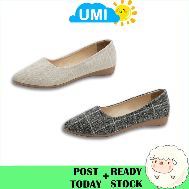 UMI Kasut Wanita Kasut Perempuan Lady Office Shoes