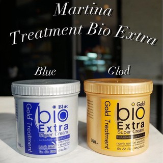 🚚พร้อมส่ง🚚 Bio Gold Treatment &gt; Bio Gold Extra &amp; Blue Bio Extra Super Cream ครีมบำรุงเส้นผมโกลด์ไบโอเอ็กตร้า