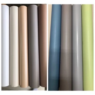วอลเปเปอร์ลายสีพื้น กว้าง45ซม.ยาว10เมตร 145บาท
