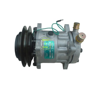 คอมแอร์ ซันเด้น 7H15-8หู-ร่องB(8034)ใหม่24V Compressor SANDEN