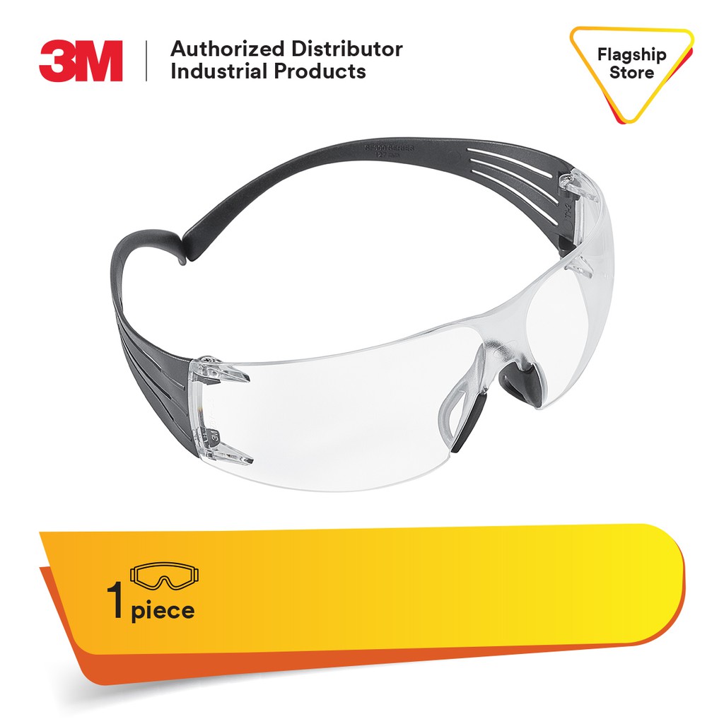 แว่นตานิรภัย 3M SecureFit SF301AS เลนส์ใส