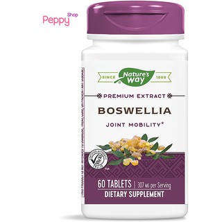 Natures Way Boswellia 307 mg 60 Tablets กำยานอินเดีย 60 เม็ด