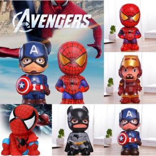 กระปุกออมสิน ลาย Spiderman / Captain America / Iron Man