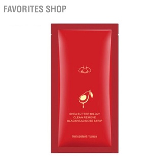 Favorites Shop Shea Butter Nose Mask Remove Blackhead Strip Pore Deep Cleaning Skin Care