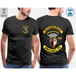 【2022 สไตล์ใหม่】gildan เสื้อยืด ผ้าฝ้าย 100% พิมพ์ลาย Satudarah Mc World เหมาะกับทุกเพศSize S-5XL