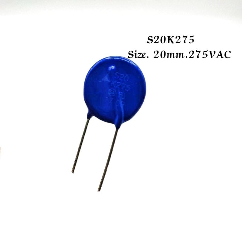 5ตัว วาริชเตอร์ (Varistor) S20K275 EPCOS Dai.20mm. 275VAC/350VDC