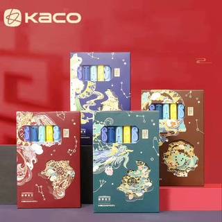 Kaco ปากกาหมึกเจลสีดํา 0.5 มม. 5 ชิ้นสําหรับเครื่องเขียน