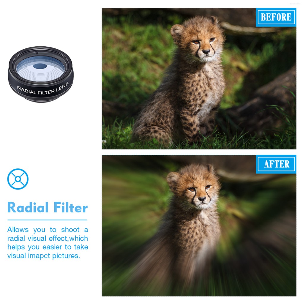 APEXEL APL-DG10 10 in 1 Phone Camera Lens Kit Fisheye Wide Angle Macro Telescope Lens for Smartphone  💛Kitchentool