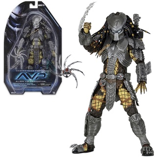 Neca Predator AVP Jagged โมเดลมือ 15th wave scar 14th wave cat face Celtic ขยับได้ ขนาด 7 นิ้ว