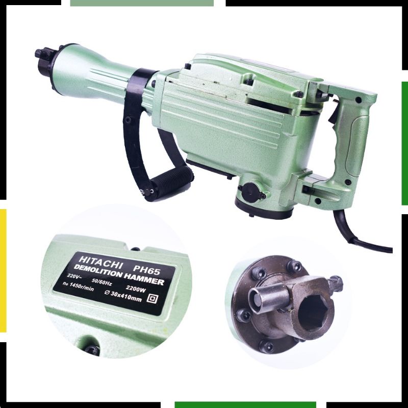แย็กสกัดไฟฟ้า​65​A.(HiTachi)​งานหนัก