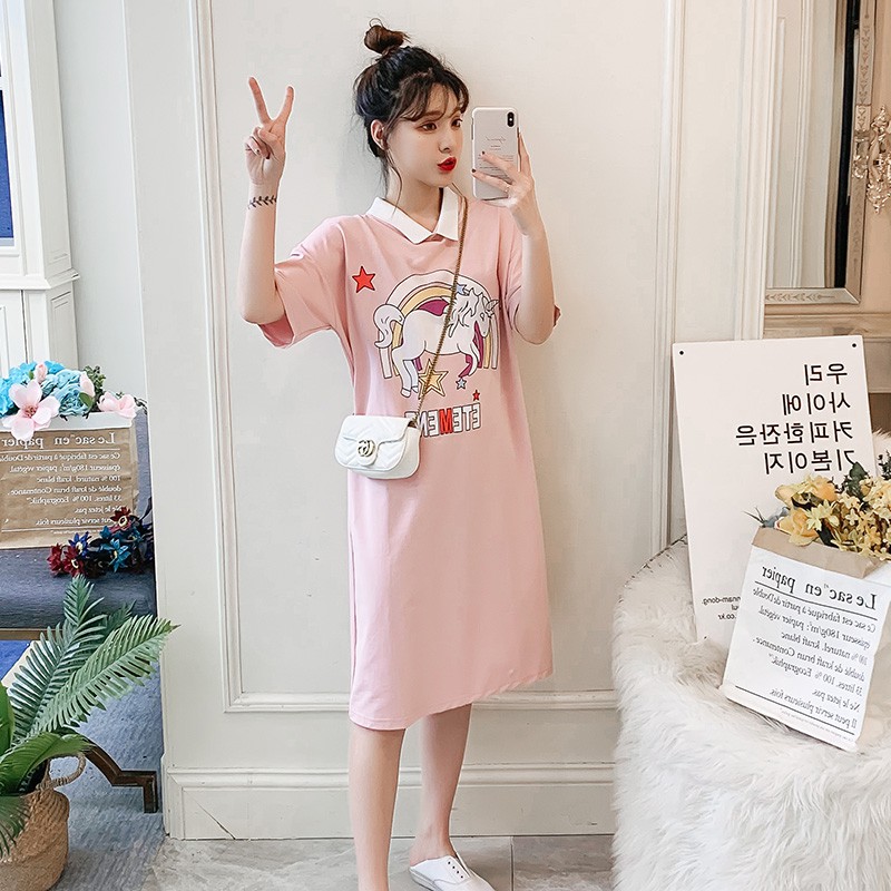 SUNDAY2020 เดรสคอปกผ้ายืด ผ้านิ่มใส่สบาย คุณค่าที่ไม่ควรพลาด