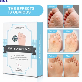 【ANDES】24Pcs Foot Care Sticker Medical Patch Corn Removal Pads Warts Thorn Curative Patches Calluses Remove Callosity Detox