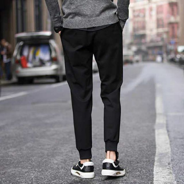 พร้อมส่งกางเกงขายาวลำลอง กางเกงขายาวแฟชั่นผู้ชาย