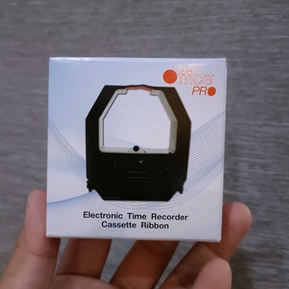 ผ้าหมึก TR-201 สำหรับเครื่องตอกบัตร ผ้าหมึกเครื่องตอกบัตร OFFICE PRO Electronic Time Recorder Cassette Ribbon