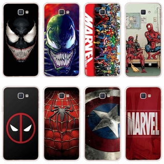 เคสโทรศัพท์มือถือลาย Marvel Avengers สําหรับ Samsung Galaxy J5 2016 J6 2018 J7 2016 2017 J7 Prime J7 Neo