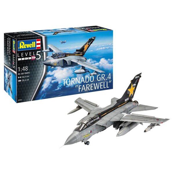 1/48 Tornado GR 4 "Farewell" Revell #03853 Plastic model kits