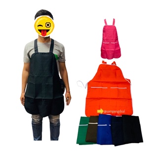 ผ้ากันเปื้อนโทเรสีพื้น