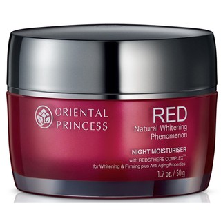 🌜 ครีมบำรุงเข้มข้น สูตรปรนนิบัติเวลากลางคืน : RED Natural Whitening Phenomenon Night Moisturiser